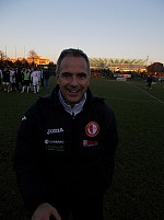 Il raggiante Tony Andreucci