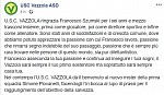 Comunicato Vazzola