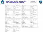 Calendario Terza Venezia