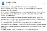 Comunicato del Delta
