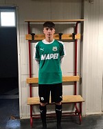 Davide Bassanello in prova al Sassuolo