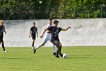 De Carli con la fascia al braccio De Carli con la fascia al braccio