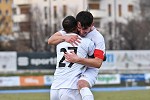 Abbraccio tra Marangon e De Carli