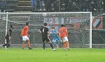 Il gol del vantaggio di Brugnolo