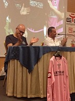 Nella foto il Vice presidente e il mister Nella foto il Vice presidente e il mister